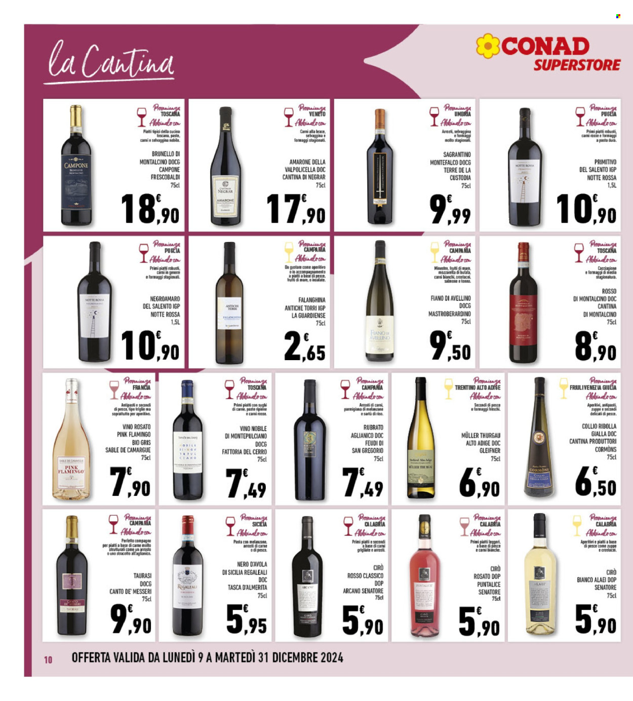 Volantino Conad Superstore - 9/12/2024 - 31/12/2024. Pagina 1