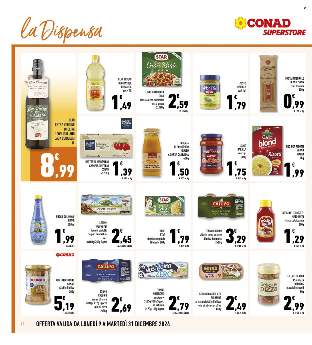 Volantino Conad Superstore - 9/12/2024 - 31/12/2024. Pagina 1