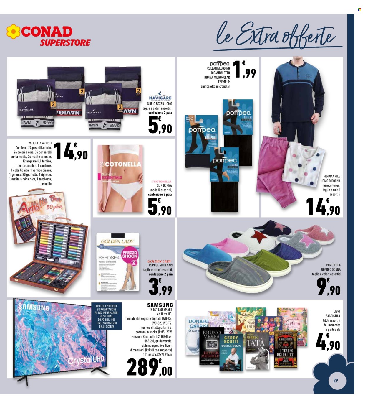 Volantino Conad Superstore - 9/12/2024 - 31/12/2024. Pagina 1