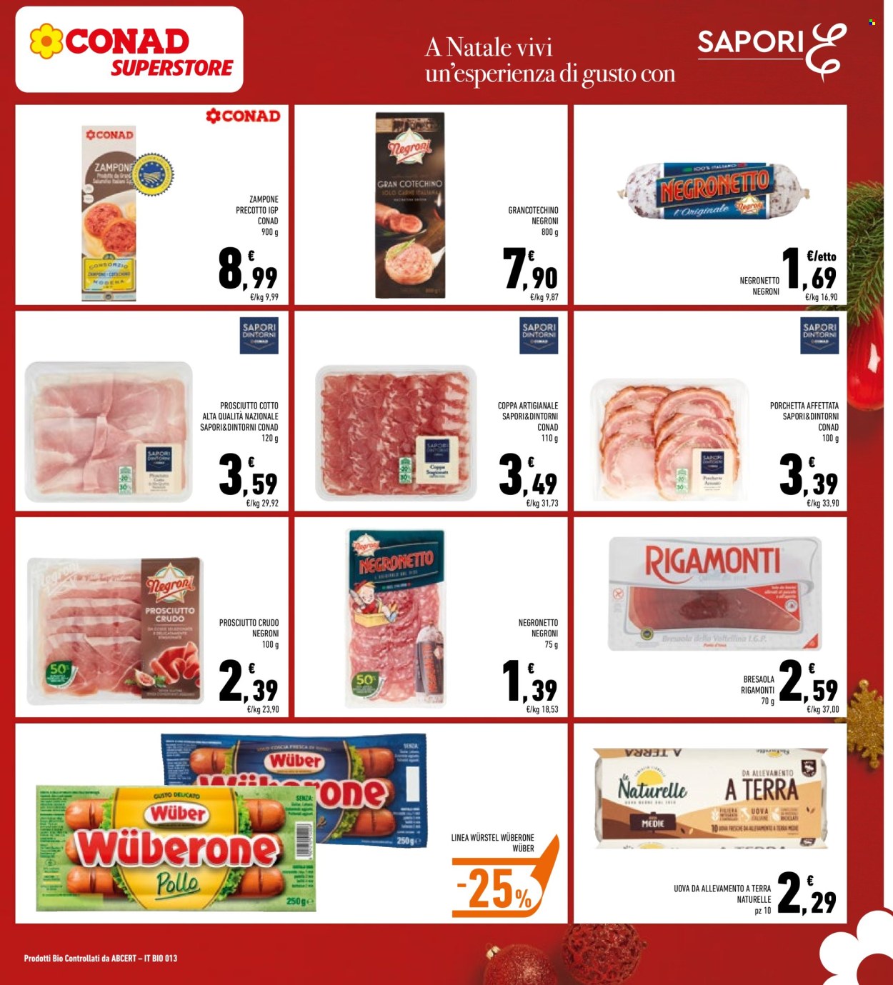 Volantino Conad Superstore - 10/12/2024 - 26/12/2024. Pagina 1