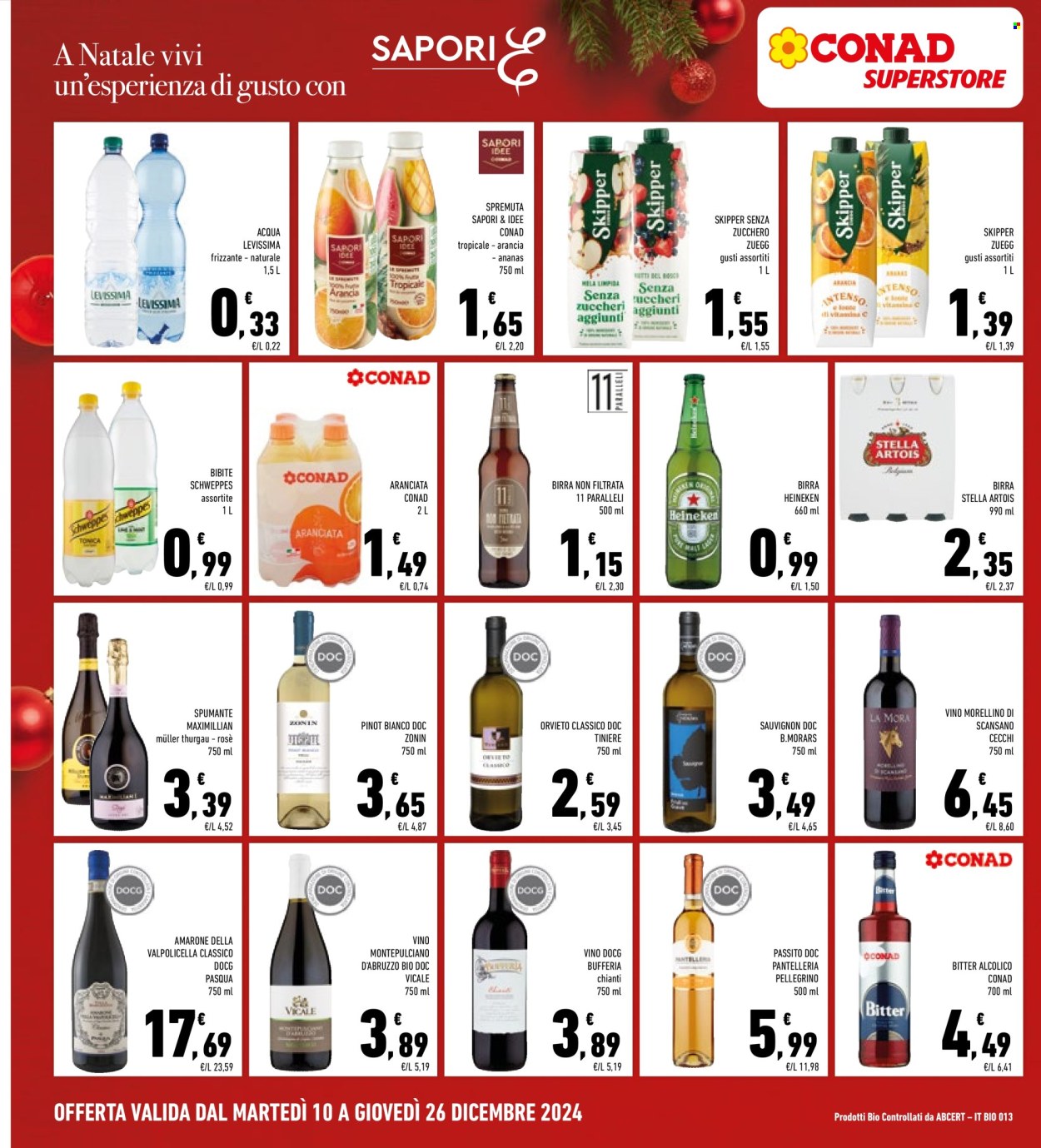 Volantino Conad Superstore - 10/12/2024 - 26/12/2024. Pagina 1