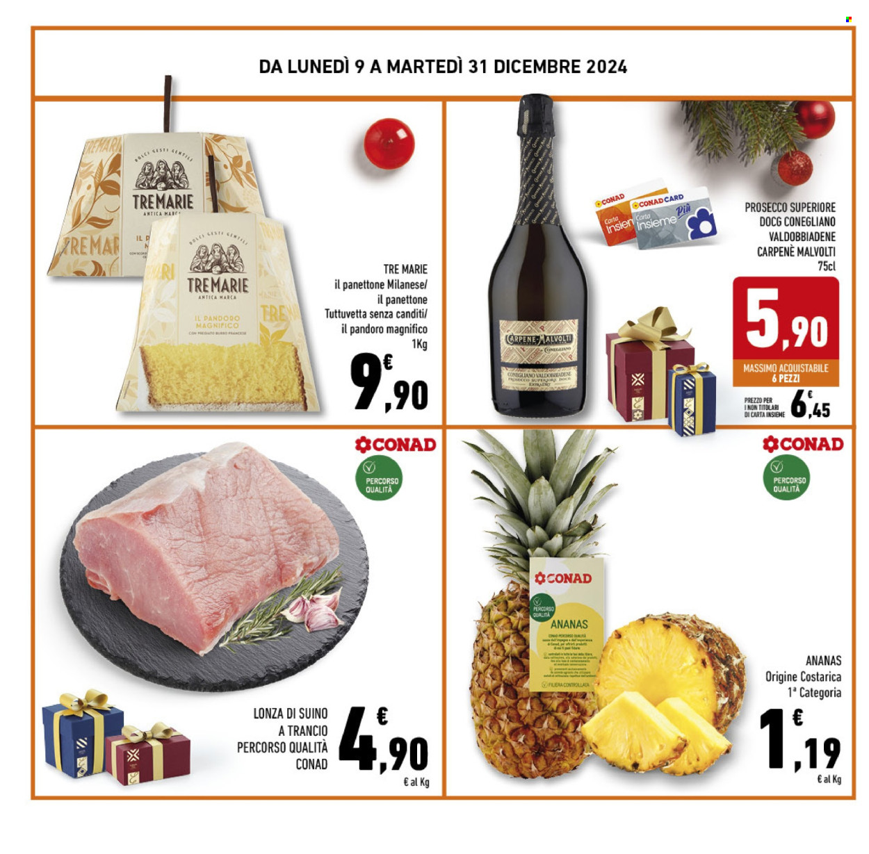 Volantino Conad Superstore - 9/12/2024 - 31/12/2024. Pagina 1