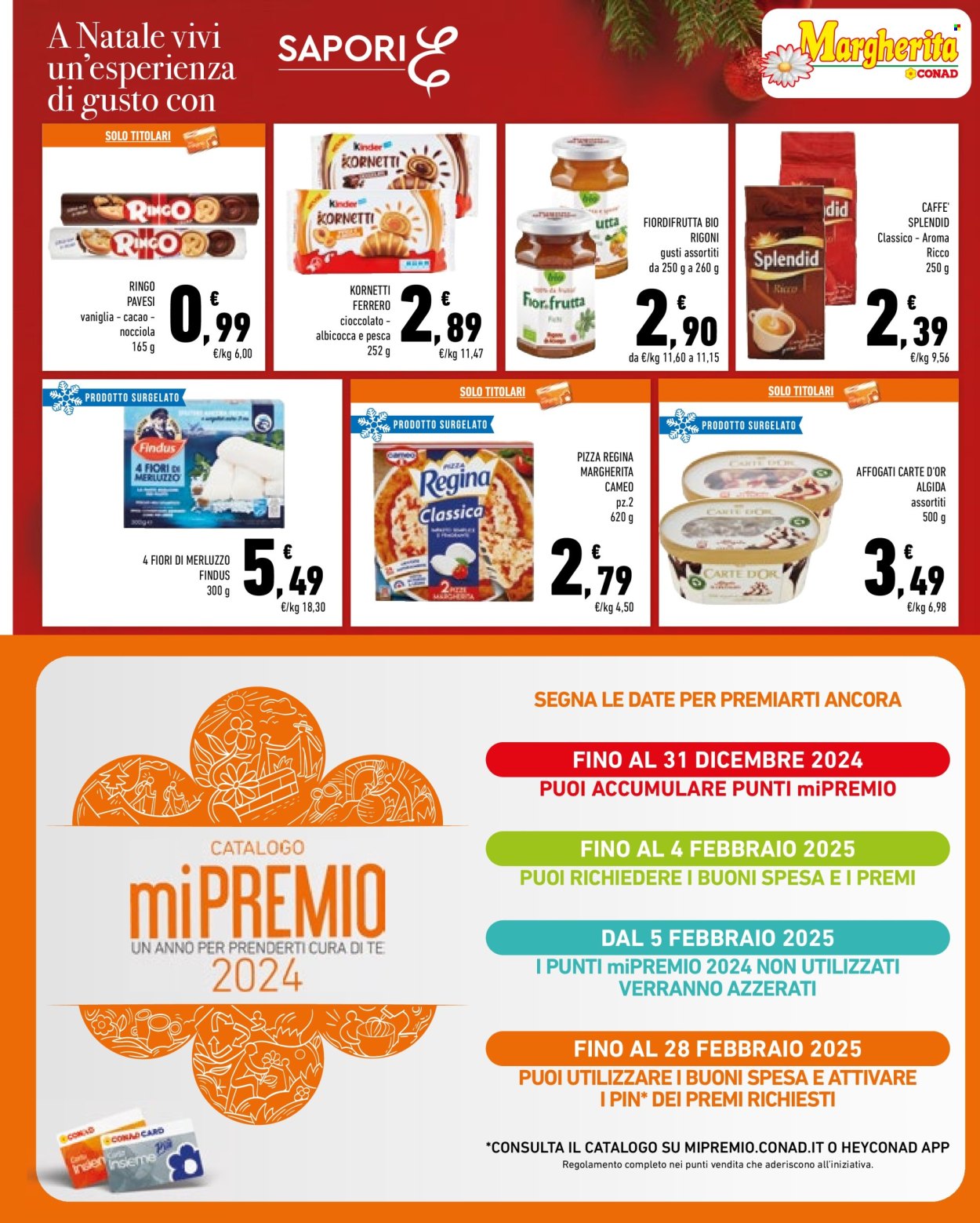 Volantino Margherita Conad - 10/12/2024 - 31/12/2024. Pagina 1