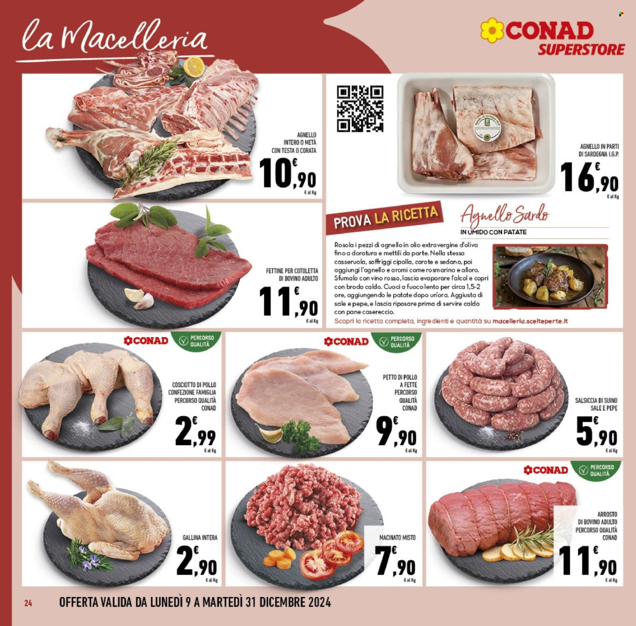 Volantino Conad Superstore - 9/12/2024 - 31/12/2024. Pagina 1