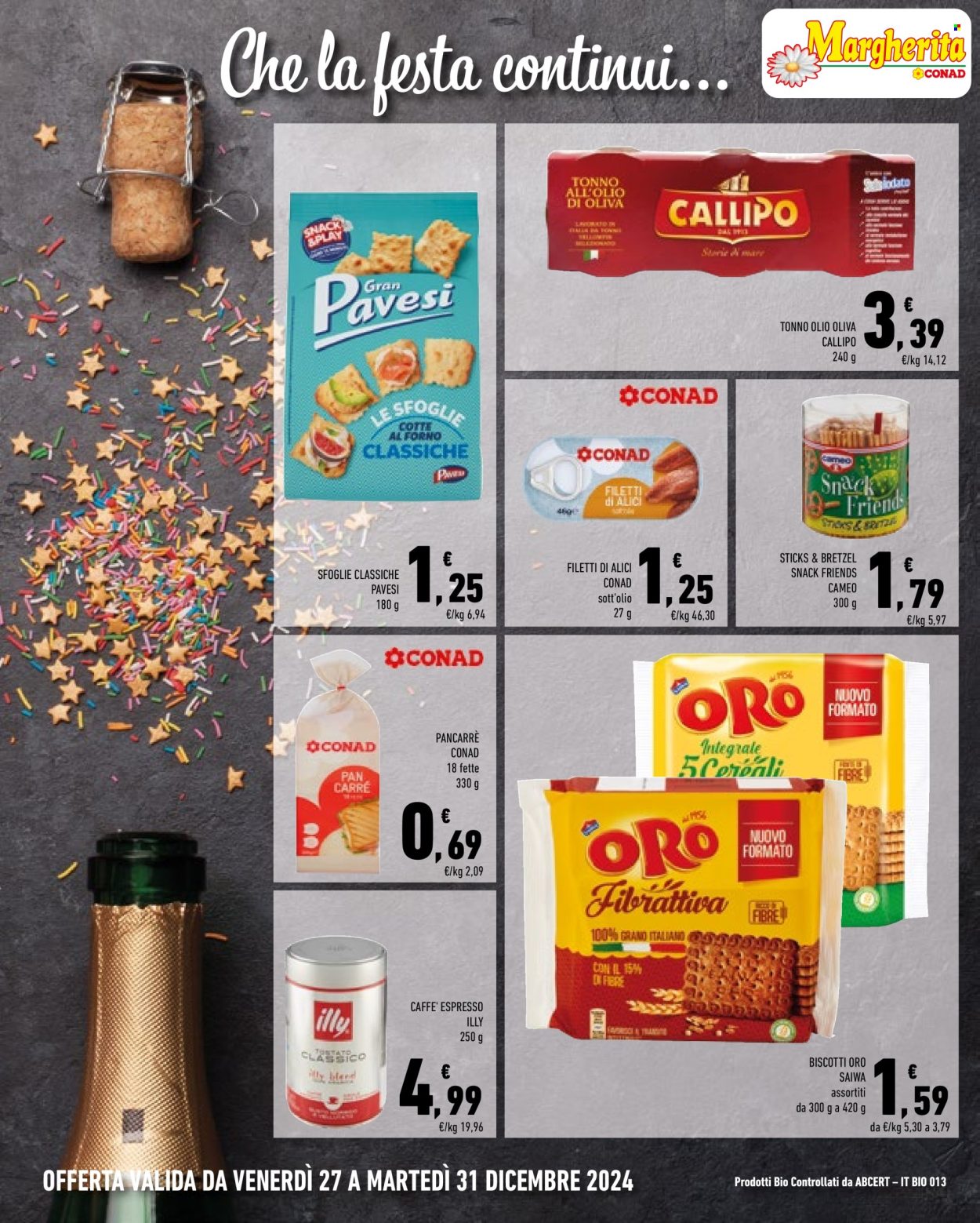 Volantino Margherita Conad - 10/12/2024 - 31/12/2024. Pagina 1