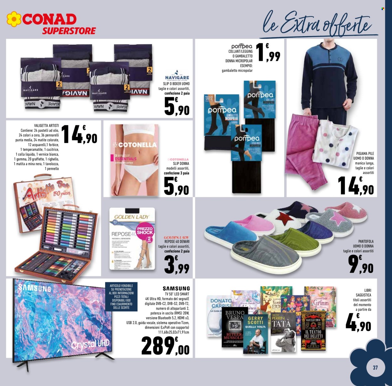 Volantino Conad Superstore - 9/12/2024 - 31/12/2024. Pagina 1