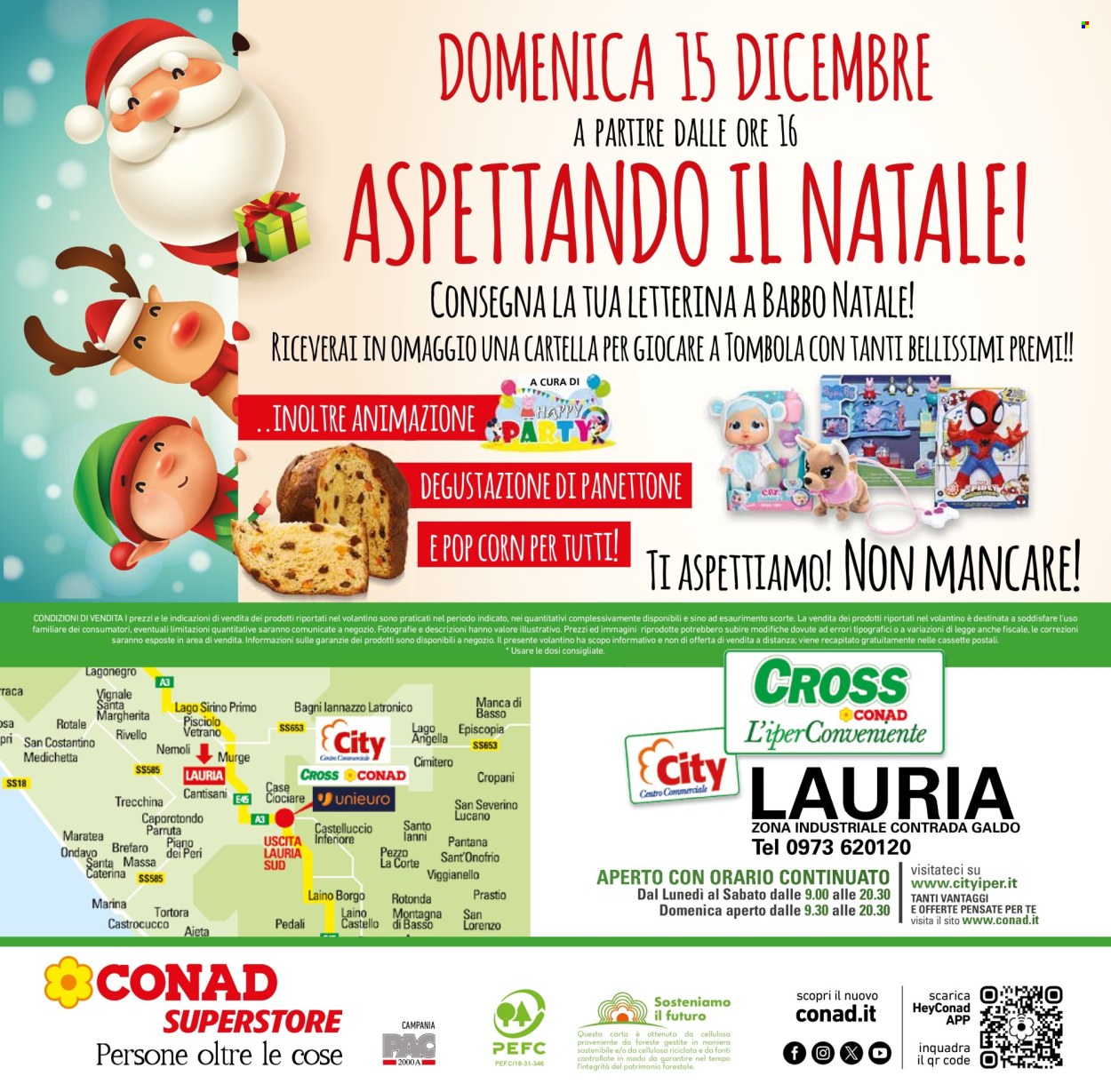 Volantino Conad Superstore - 9/12/2024 - 31/12/2024. Pagina 1