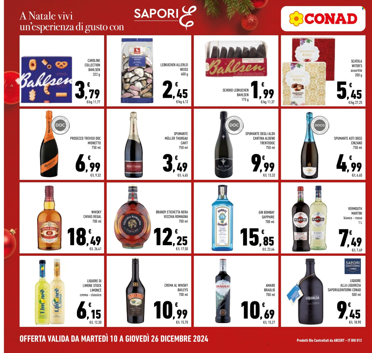 Volantino Conad - 10/12/2024 - 31/12/2024. Pagina 1