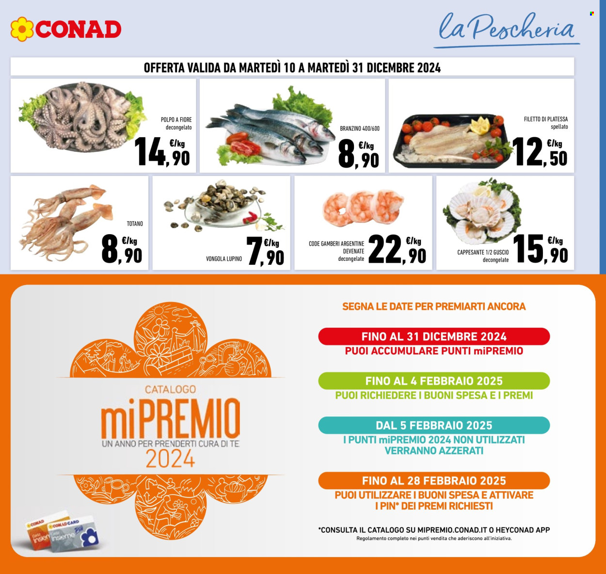 Volantino Conad - 10/12/2024 - 31/12/2024. Pagina 1