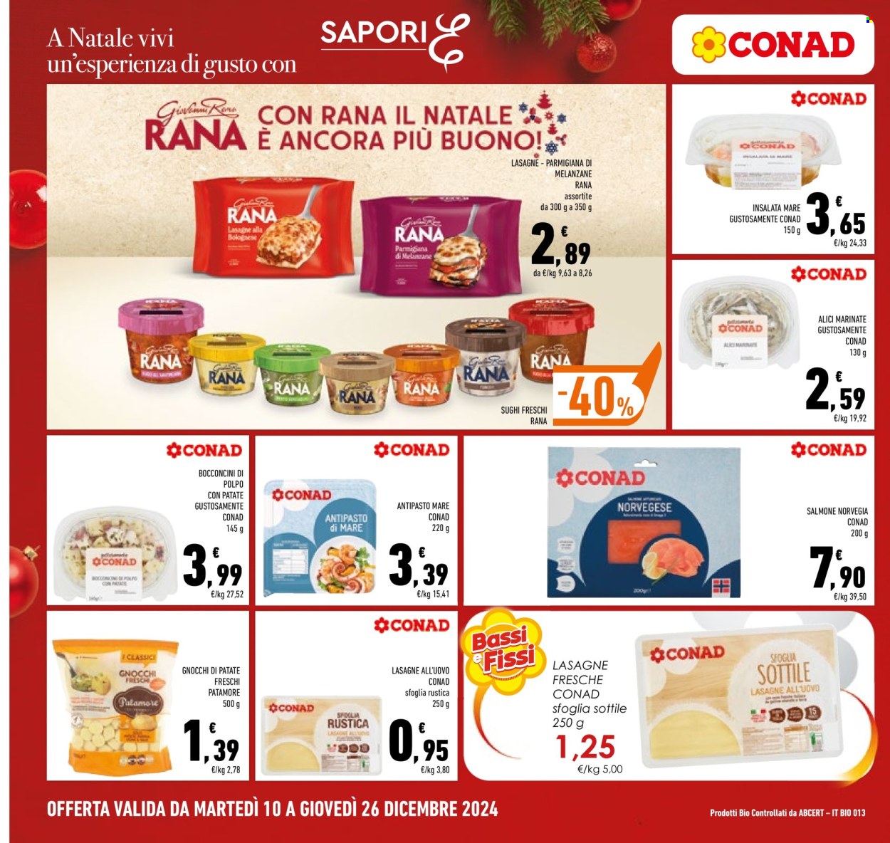 Volantino Conad - 10/12/2024 - 31/12/2024. Pagina 1