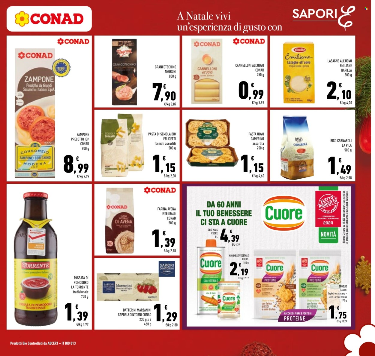 Volantino Conad - 10/12/2024 - 31/12/2024. Pagina 1