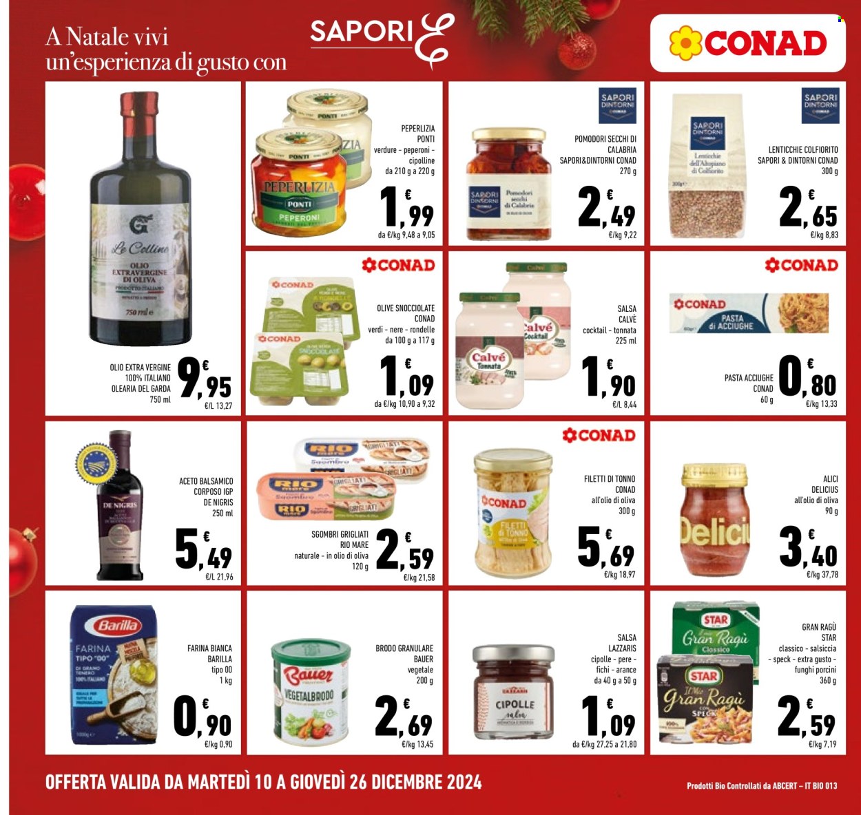 Volantino Conad - 10/12/2024 - 31/12/2024. Pagina 1