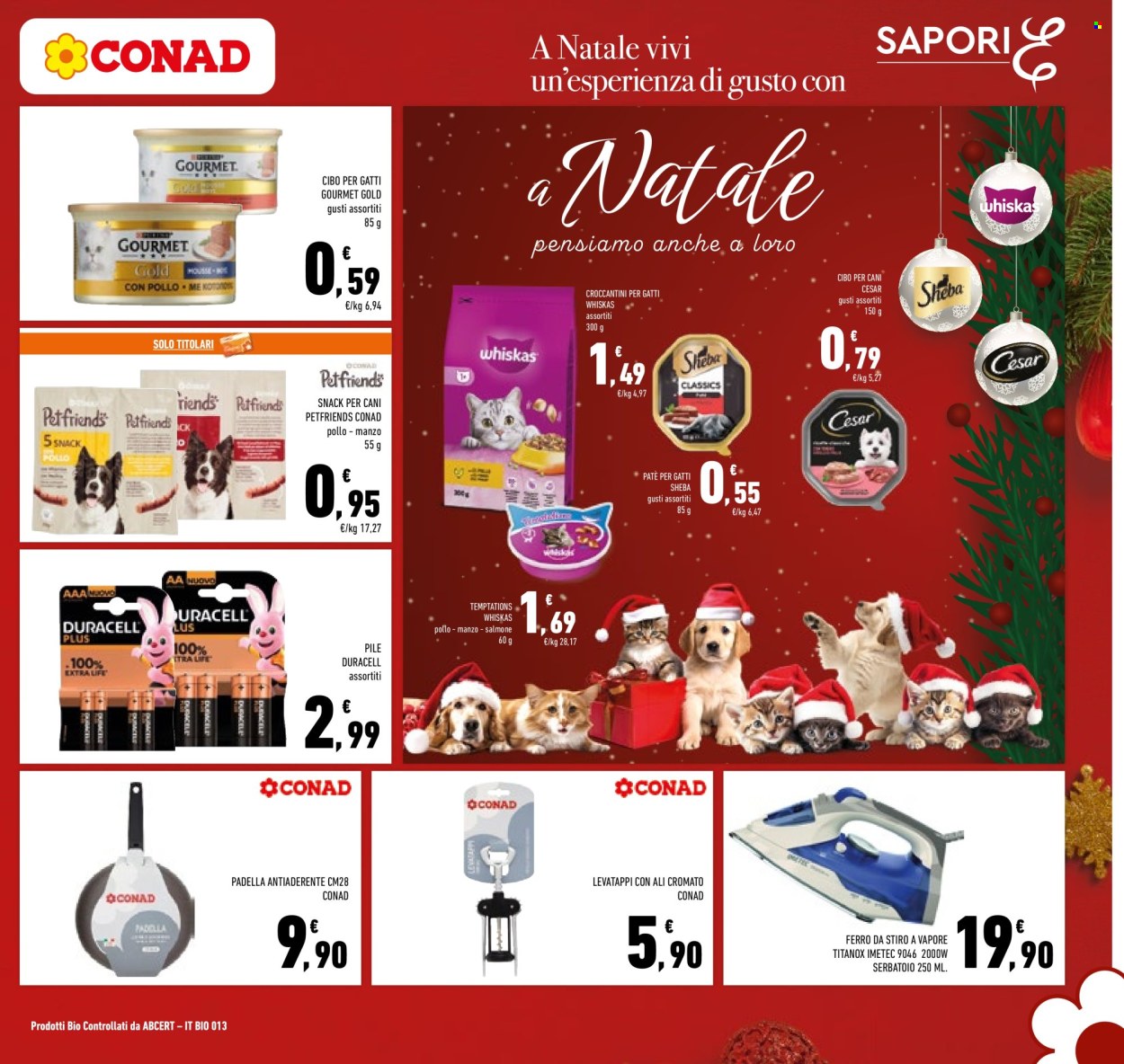 Volantino Conad - 10/12/2024 - 31/12/2024. Pagina 1