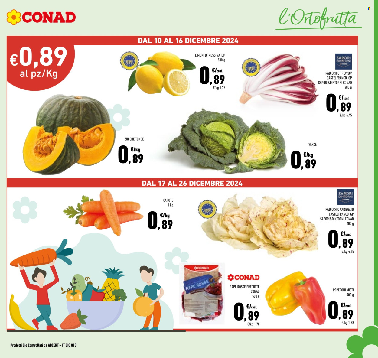 Volantino Conad - 10/12/2024 - 31/12/2024. Pagina 1