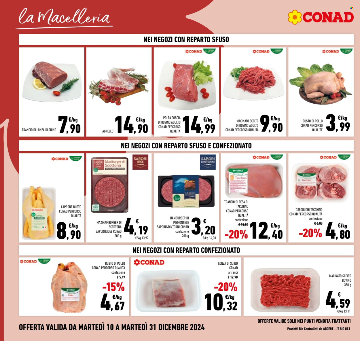 Volantino Conad - 10/12/2024 - 31/12/2024. Pagina 1