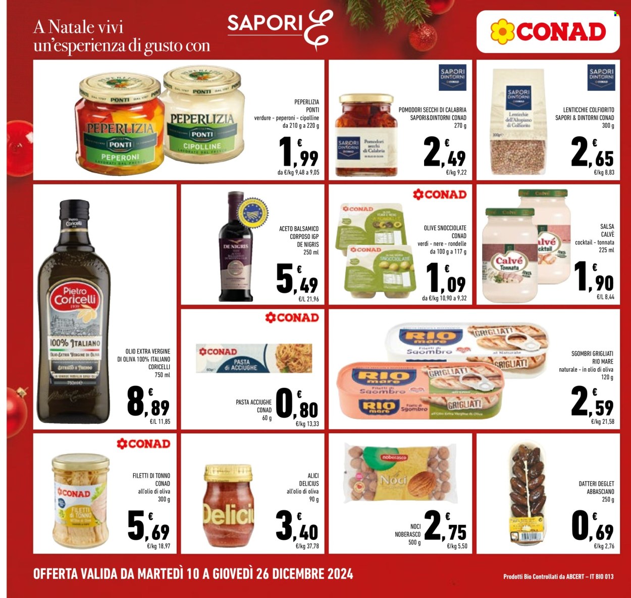 Volantino Conad - 10/12/2024 - 31/12/2024. Pagina 1