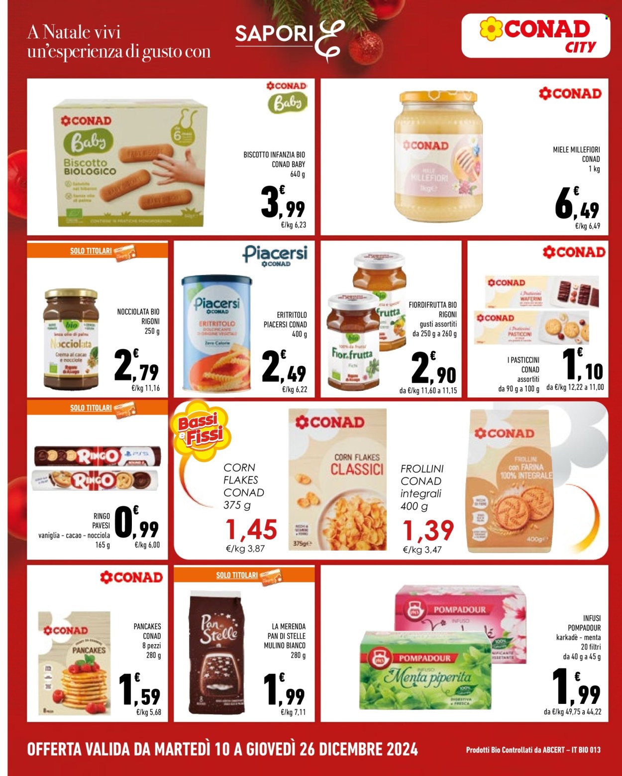 Volantino Conad - 10/12/2024 - 31/12/2024. Pagina 1