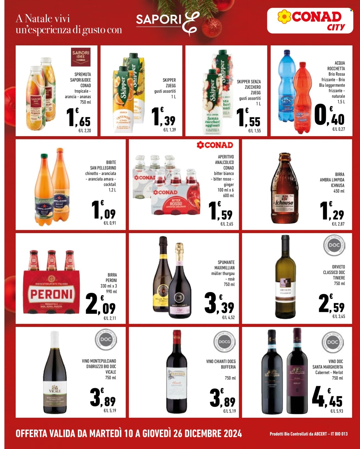 Volantino Conad - 10/12/2024 - 31/12/2024. Pagina 1