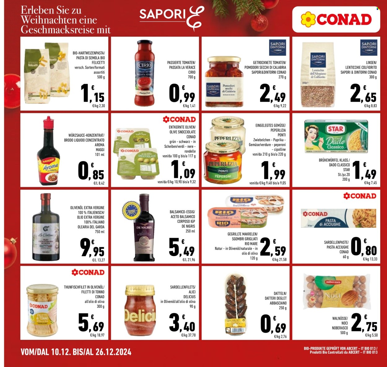 Volantino Conad - 10/12/2024 - 31/12/2024. Pagina 1