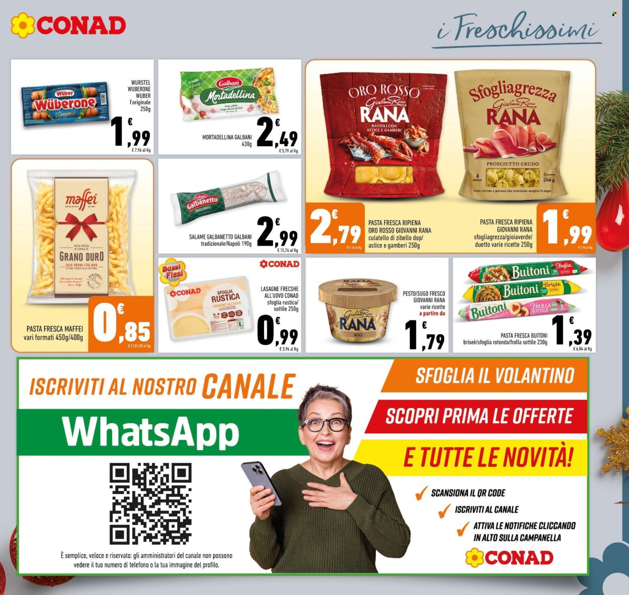 Volantino Conad - 11/12/2024 - 24/12/2024. Pagina 1