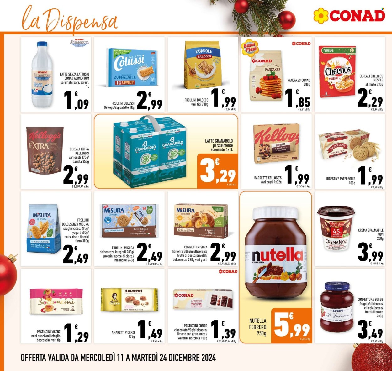 Volantino Conad - 11/12/2024 - 24/12/2024. Pagina 1