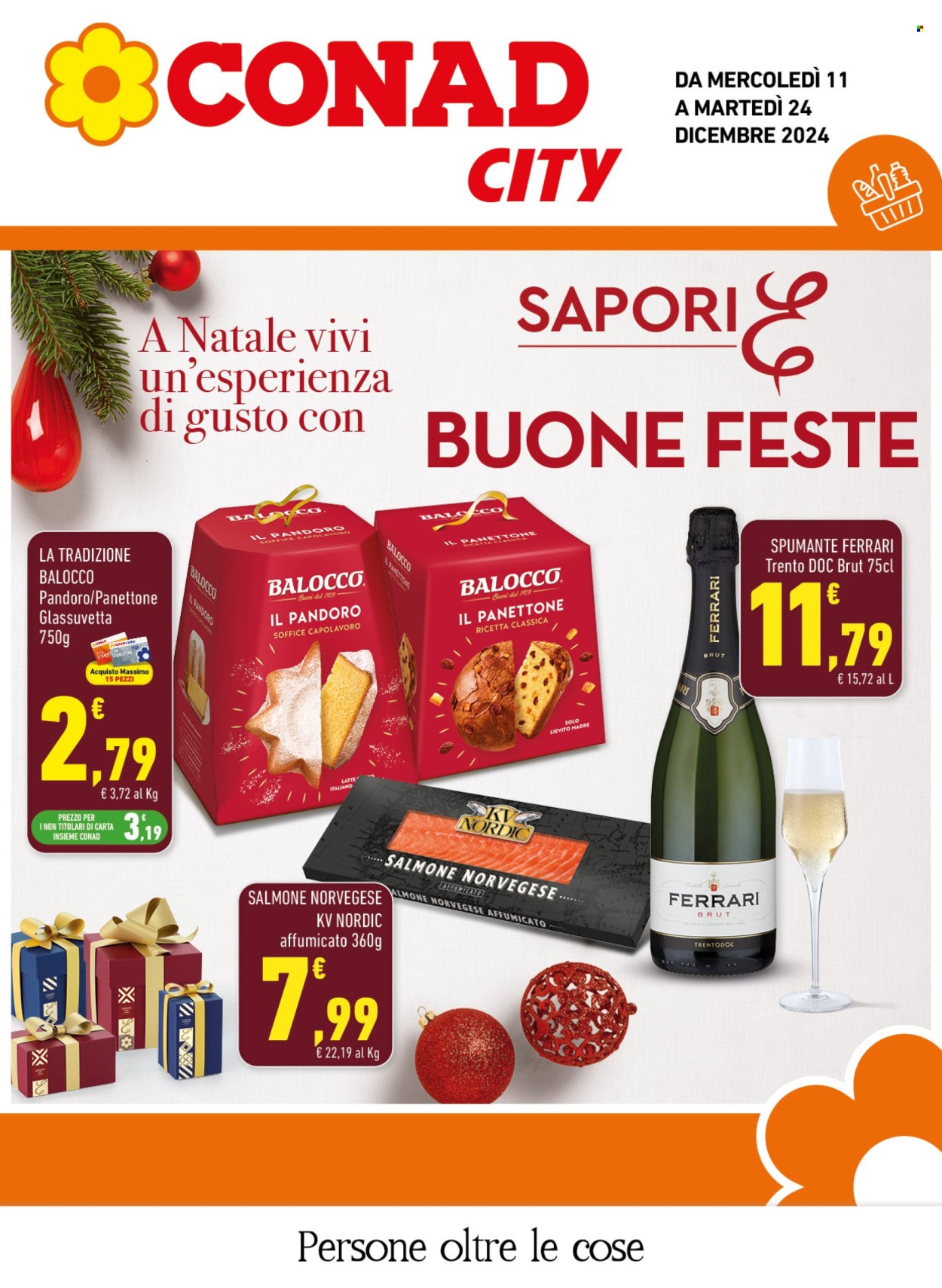 Volantino Conad - 11/12/2024 - 24/12/2024. Pagina 1