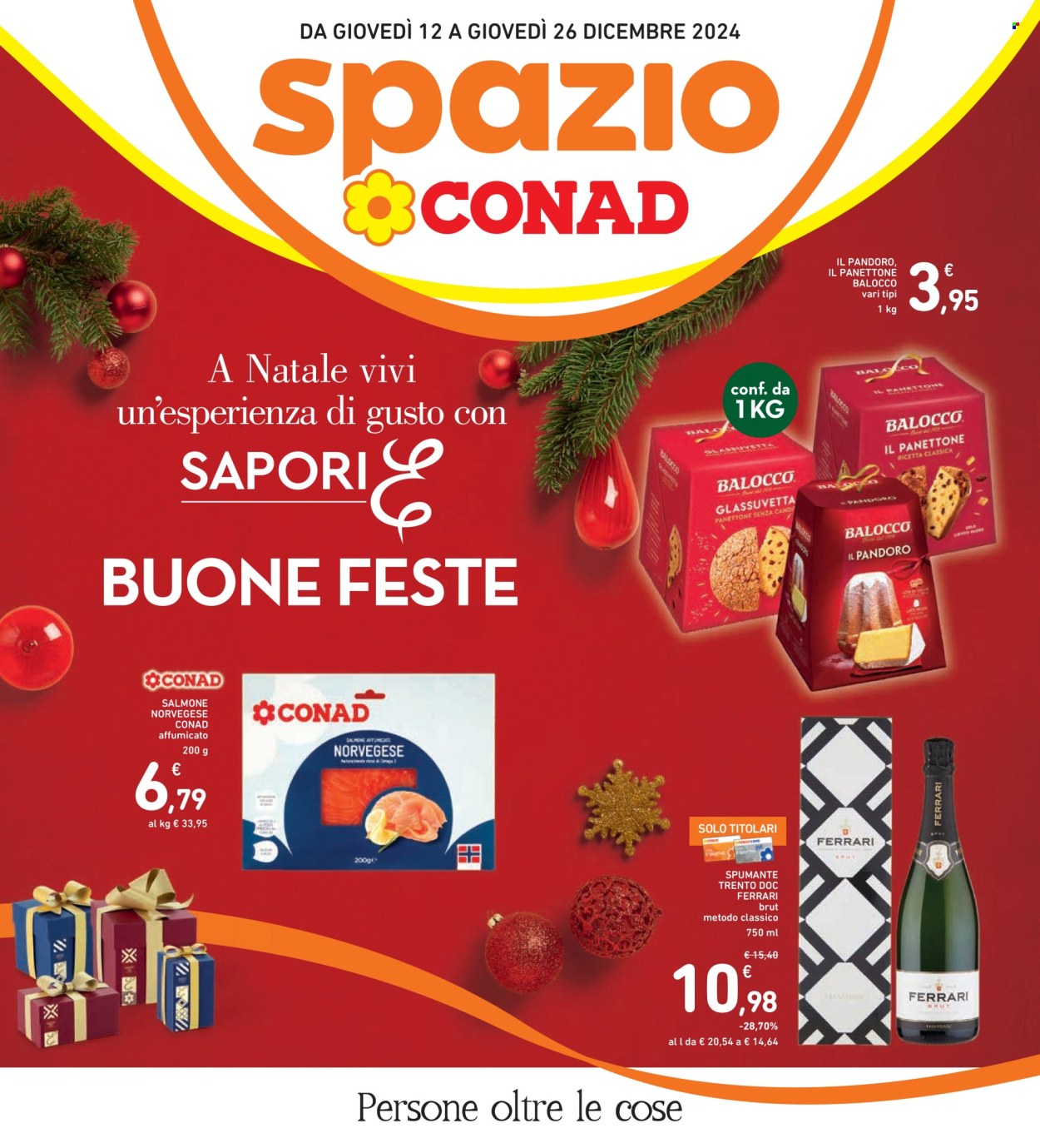 Volantino Spazio Conad - 12/12/2024 - 26/12/2024. Pagina 1