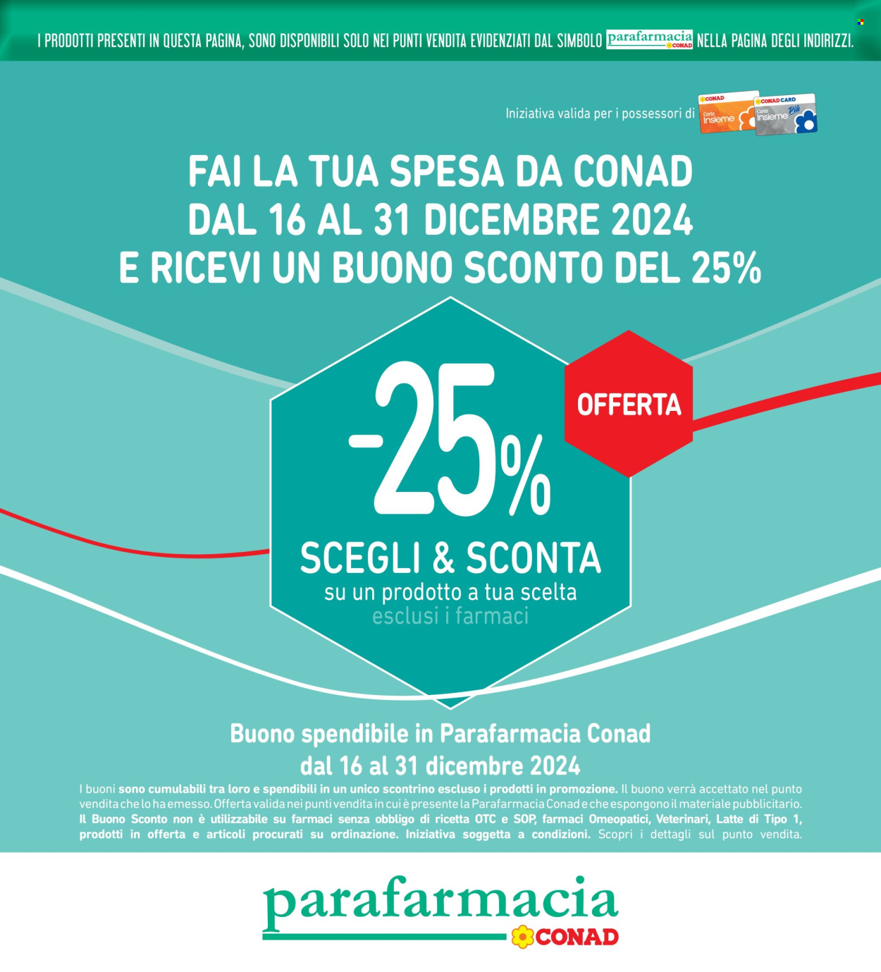 Volantino Conad Superstore - 12/12/2024 - 26/12/2024. Pagina 1