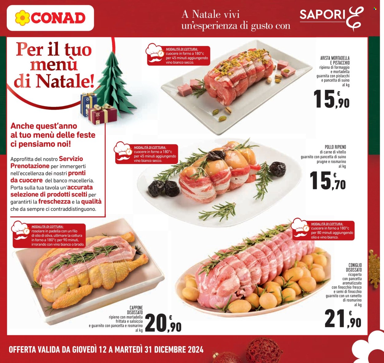 Volantino Conad - 12/12/2024 - 26/12/2024. Pagina 1