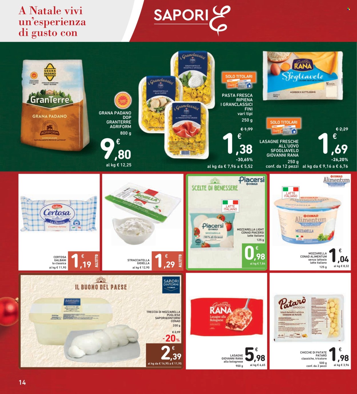 Volantino Spazio Conad - 12/12/2024 - 26/12/2024. Pagina 1