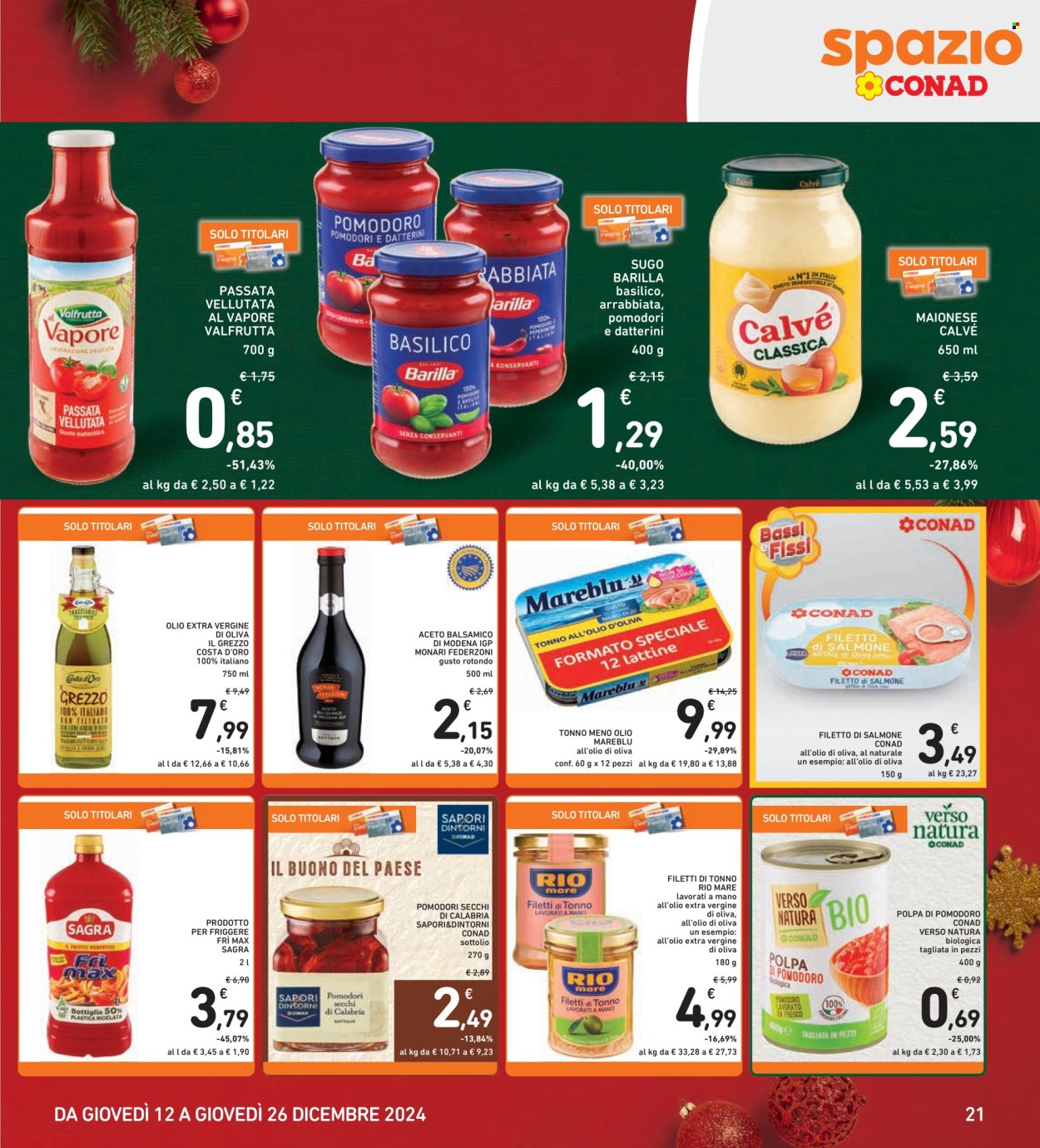 Volantino Spazio Conad - 12/12/2024 - 26/12/2024. Pagina 1