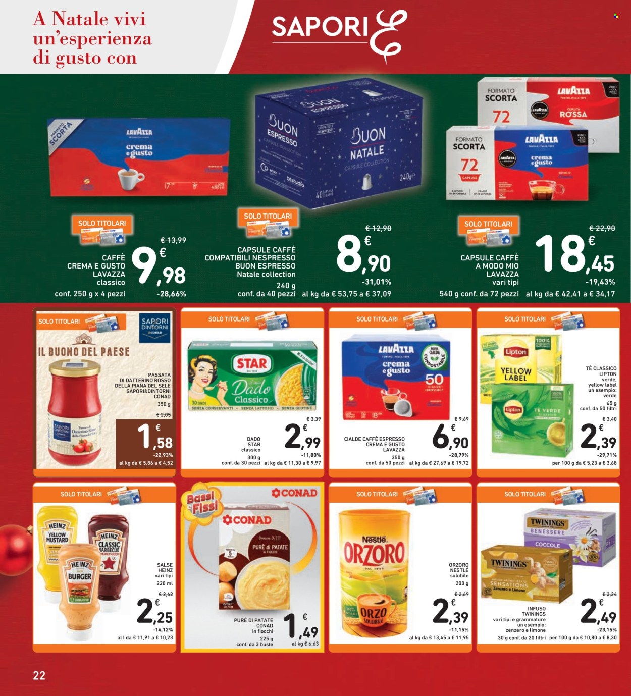 Volantino Spazio Conad - 12/12/2024 - 26/12/2024. Pagina 1