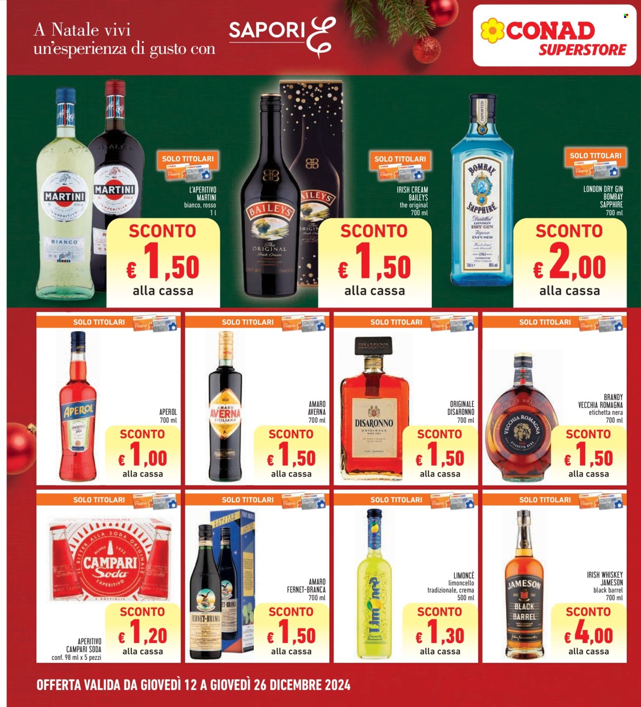 Volantino Conad Superstore - 12/12/2024 - 26/12/2024. Pagina 1