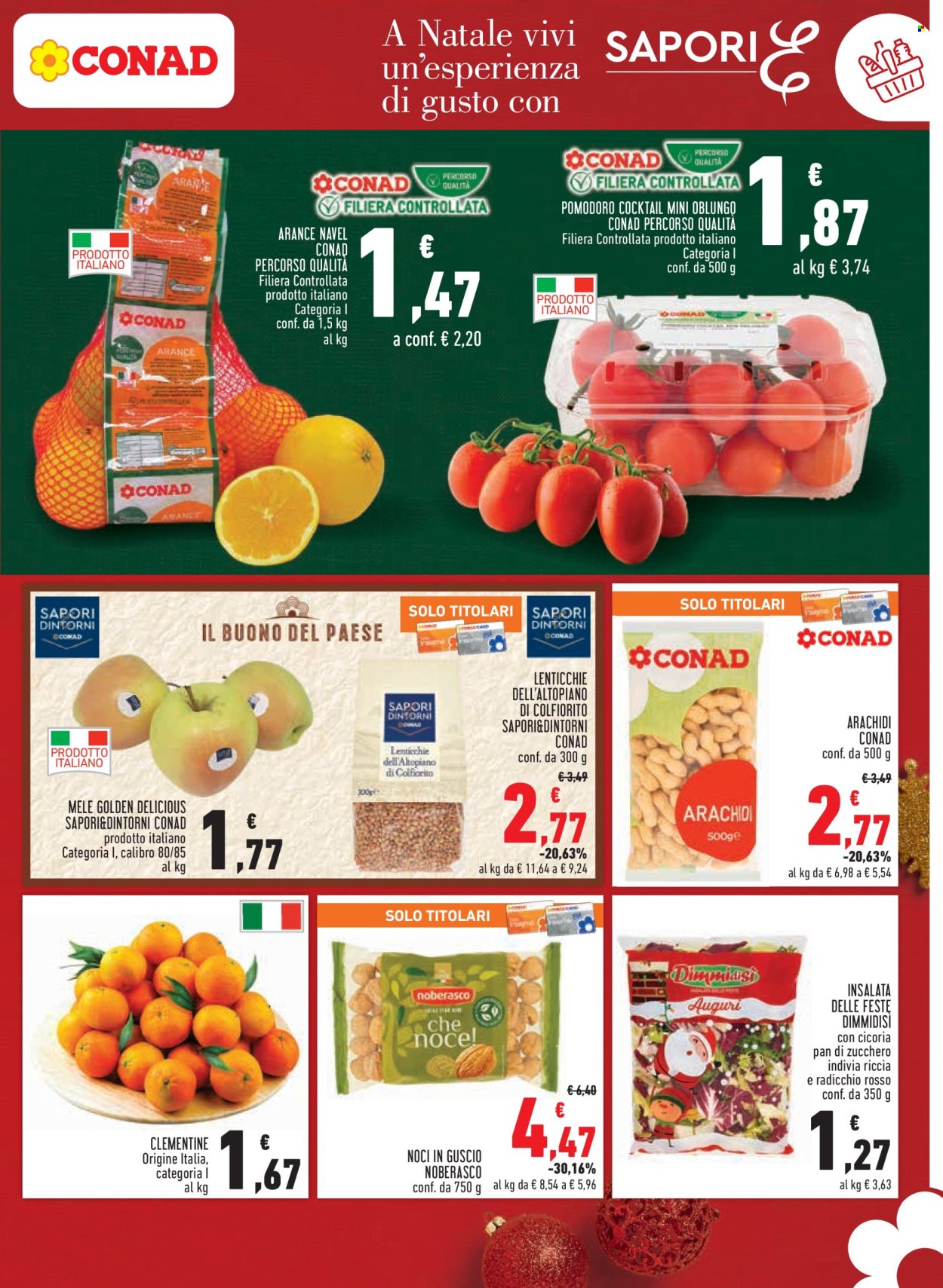 Volantino Conad - 12/12/2024 - 26/12/2024. Pagina 1