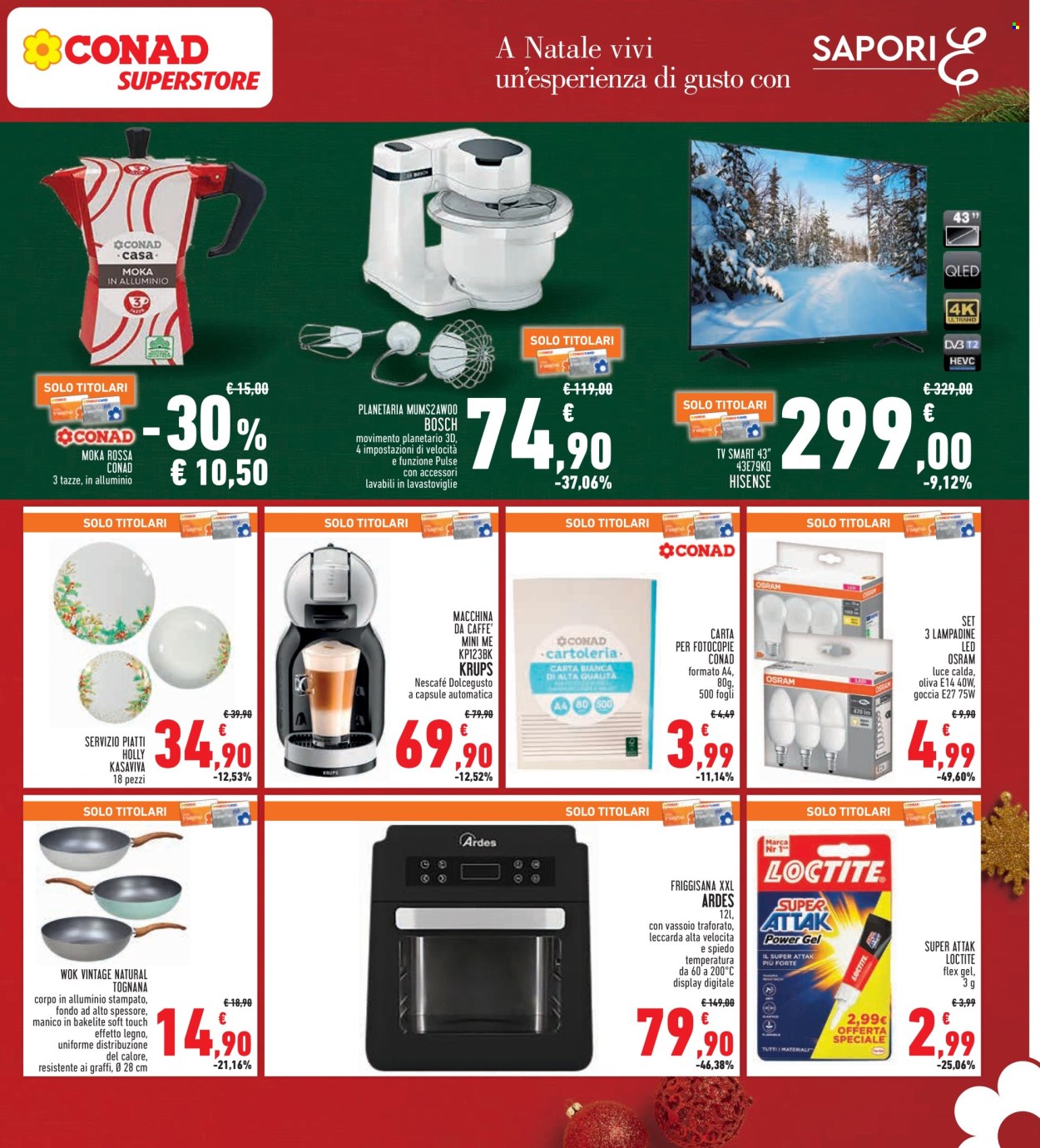 Volantino Conad Superstore - 12/12/2024 - 26/12/2024. Pagina 1