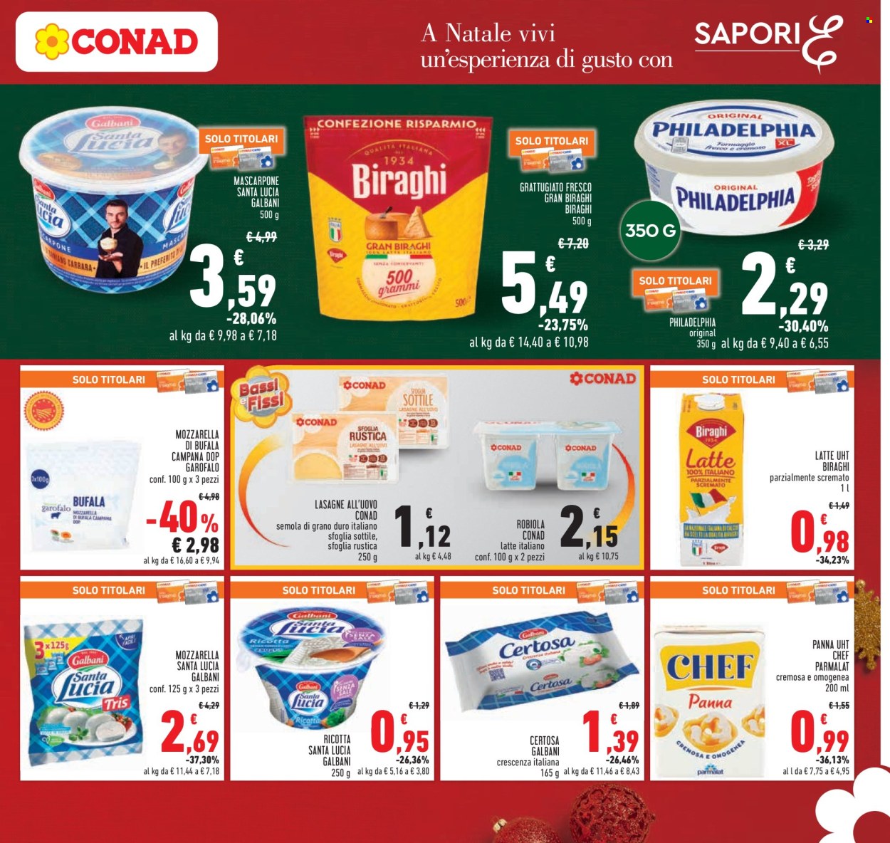 Volantino Conad - 12/12/2024 - 26/12/2024. Pagina 1