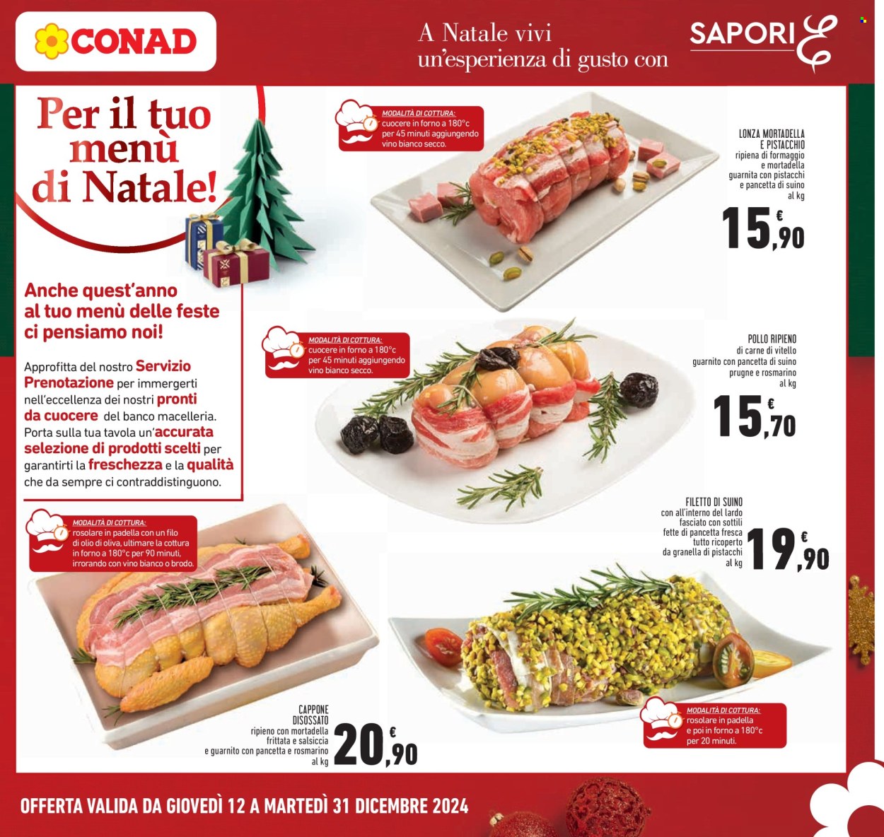 Volantino Conad - 12/12/2024 - 26/12/2024. Pagina 1