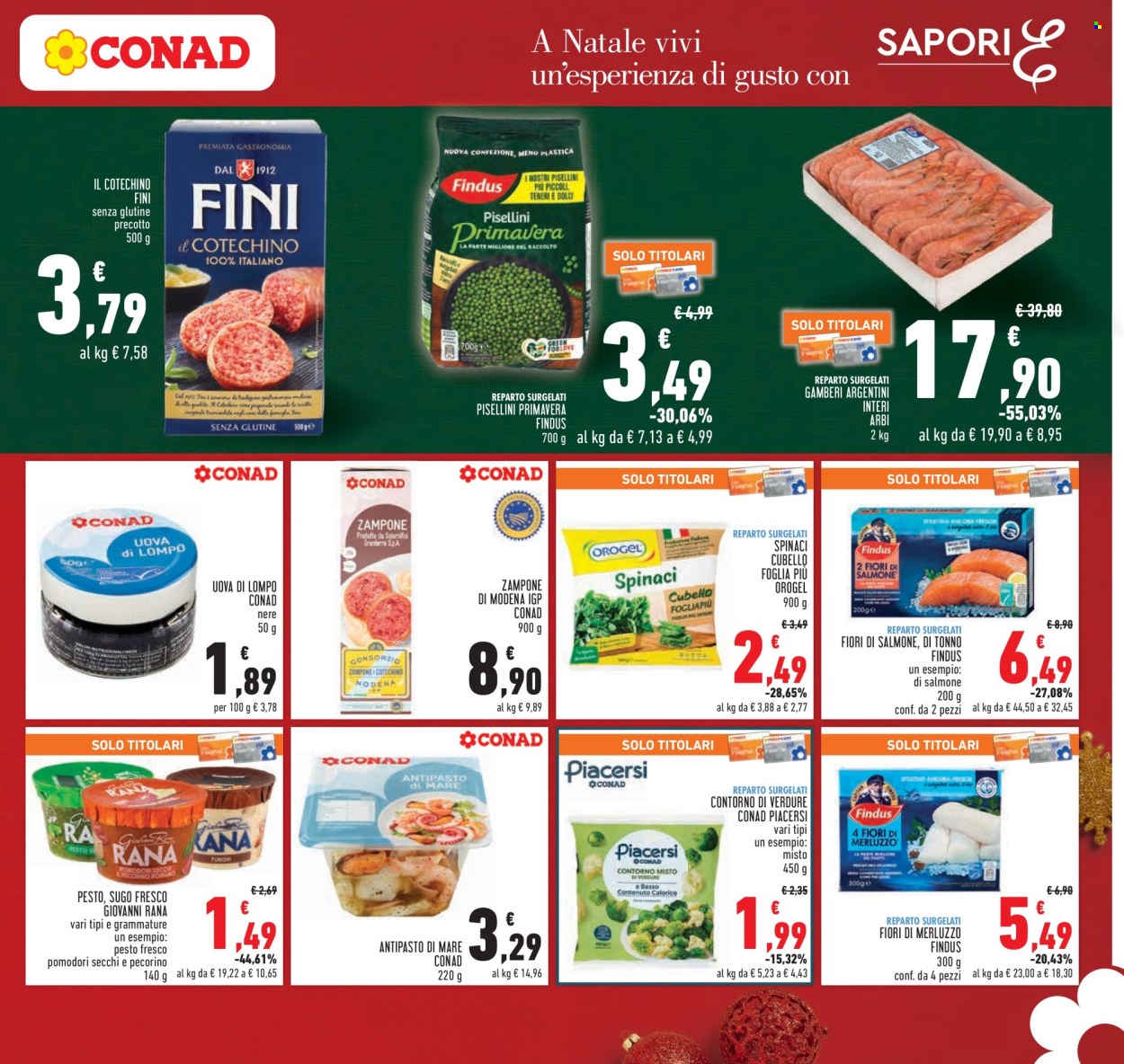 Volantino Conad - 12/12/2024 - 26/12/2024. Pagina 1