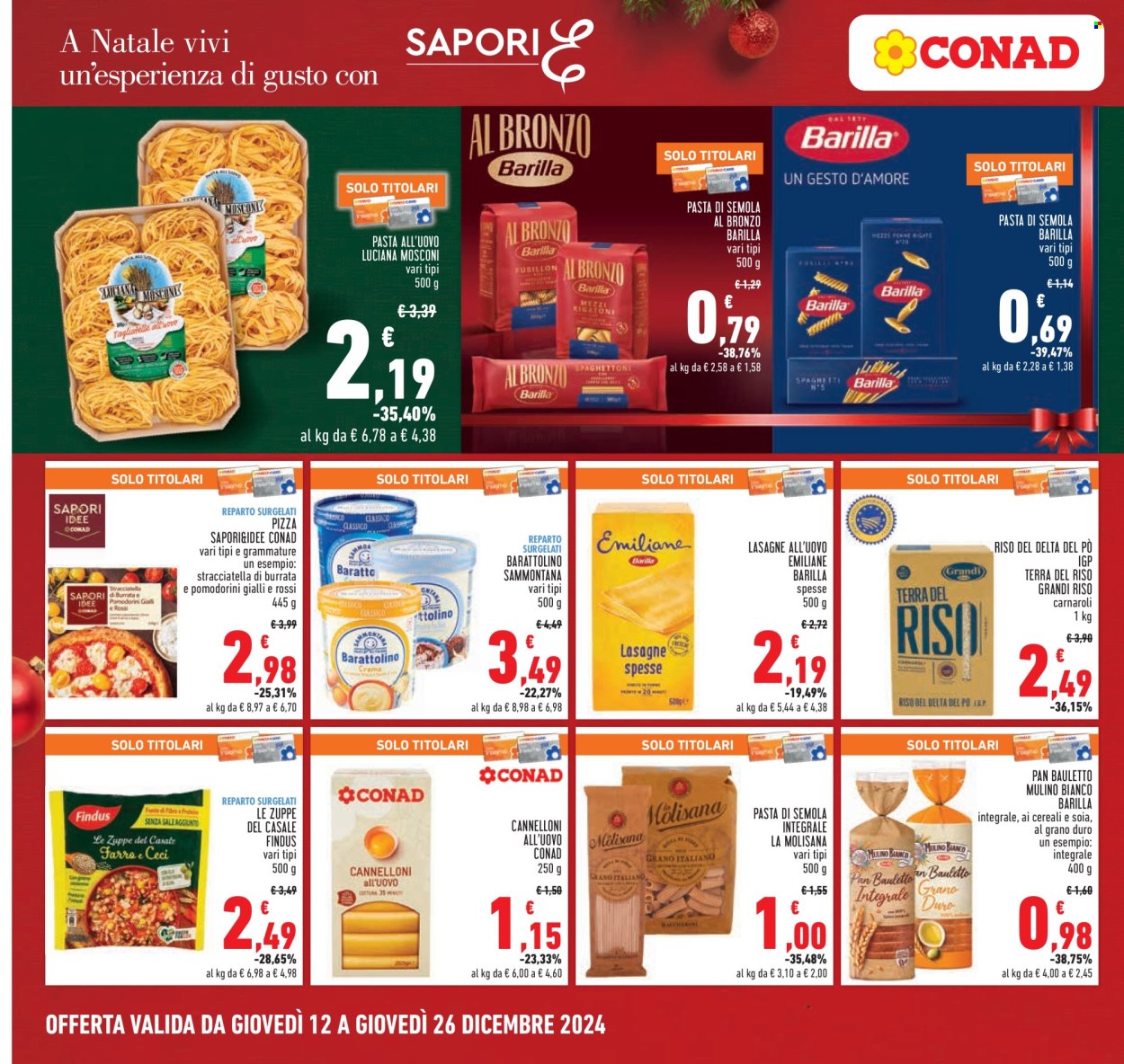 Volantino Conad - 12/12/2024 - 26/12/2024. Pagina 1