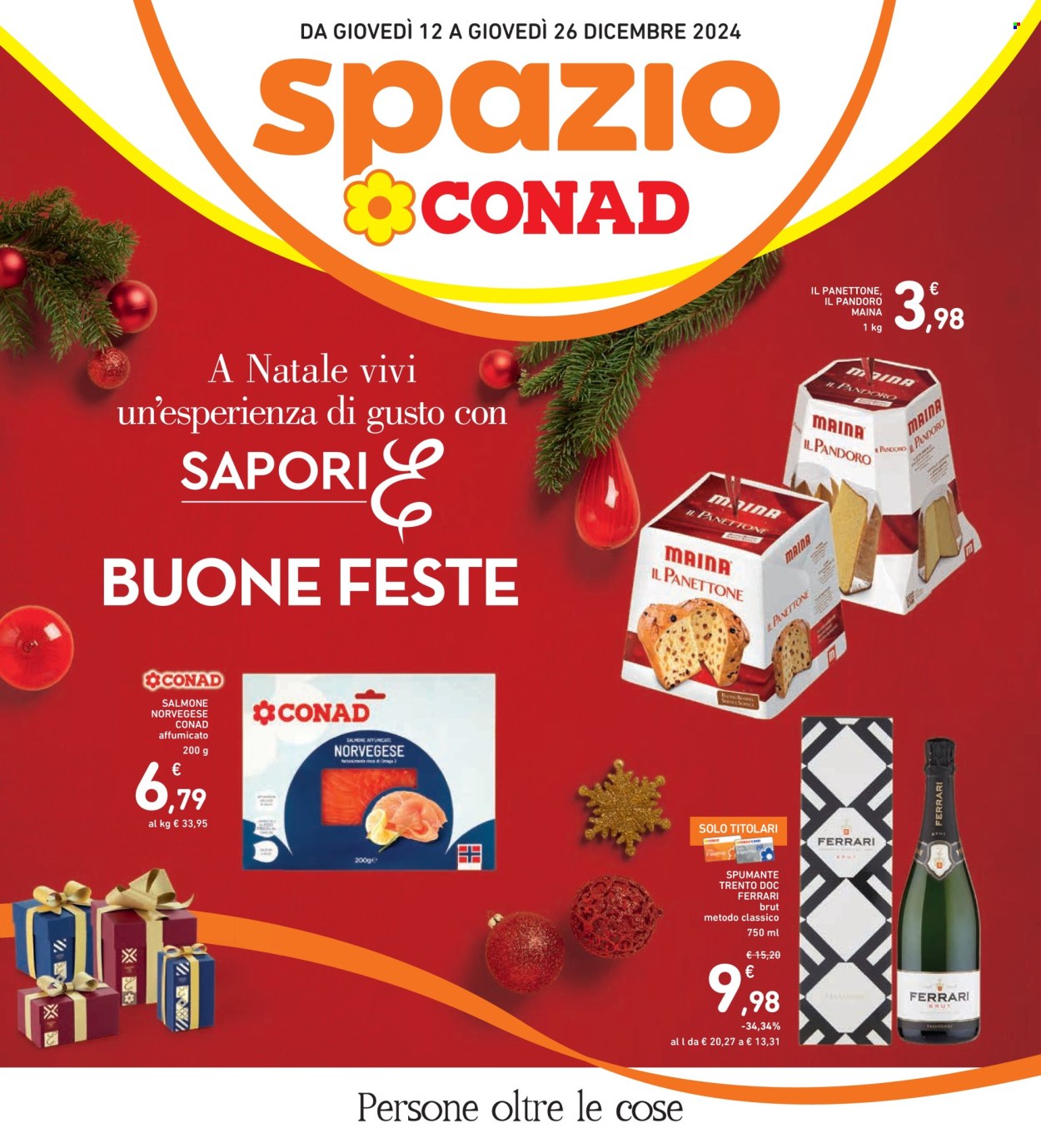 Volantino Spazio Conad - 12/12/2024 - 26/12/2024. Pagina 1