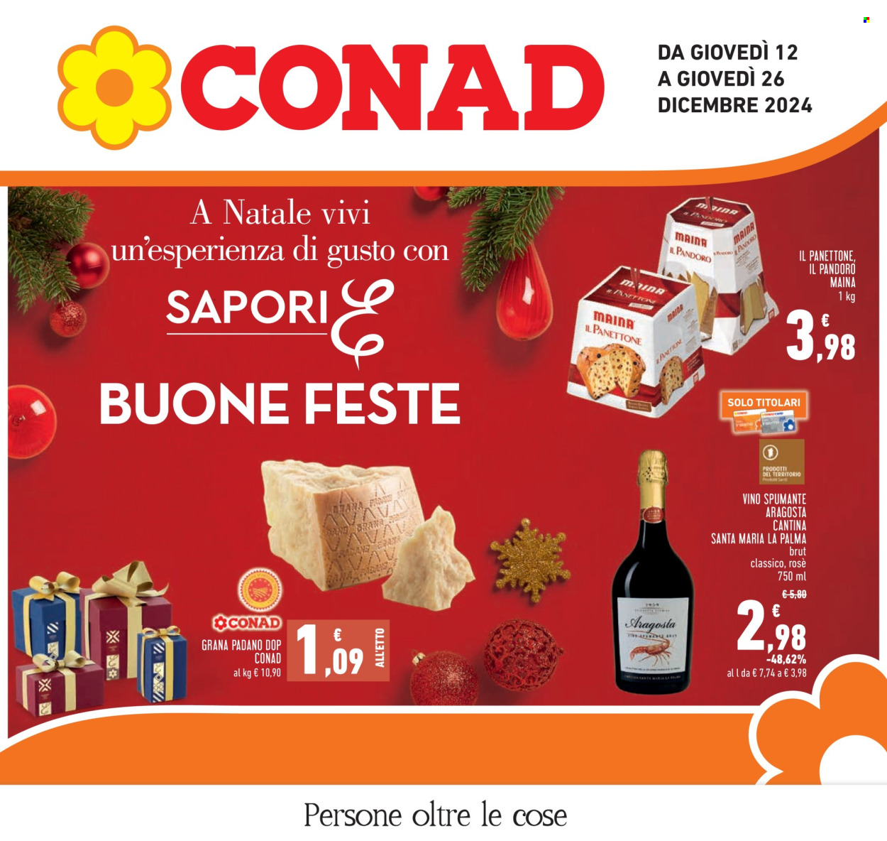 Volantino Conad - 12/12/2024 - 26/12/2024. Pagina 1