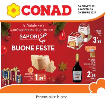 Volantino Conad - 12/12/2024 - 26/12/2024.