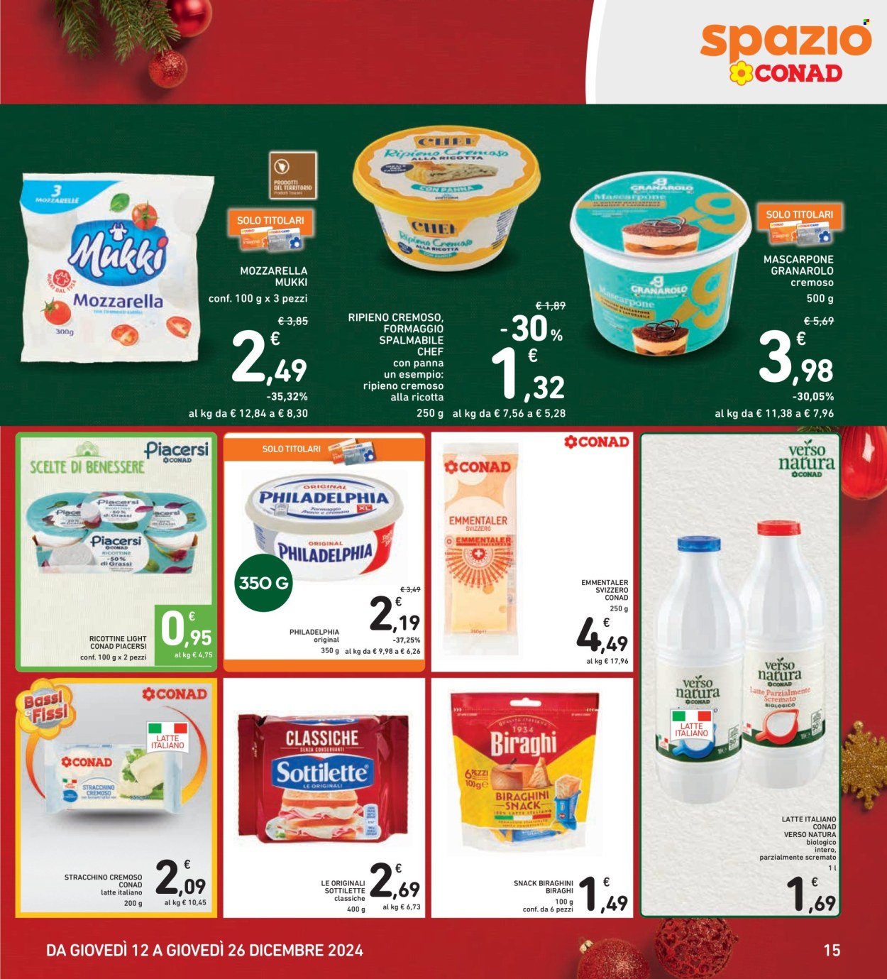 Volantino Spazio Conad - 12/12/2024 - 26/12/2024. Pagina 1