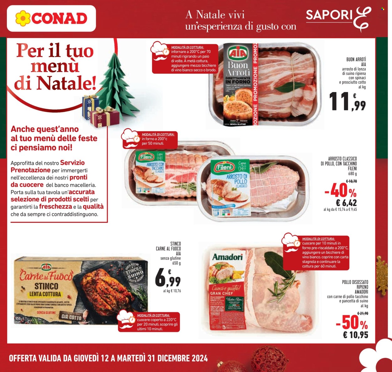 Volantino Conad - 12/12/2024 - 26/12/2024. Pagina 1