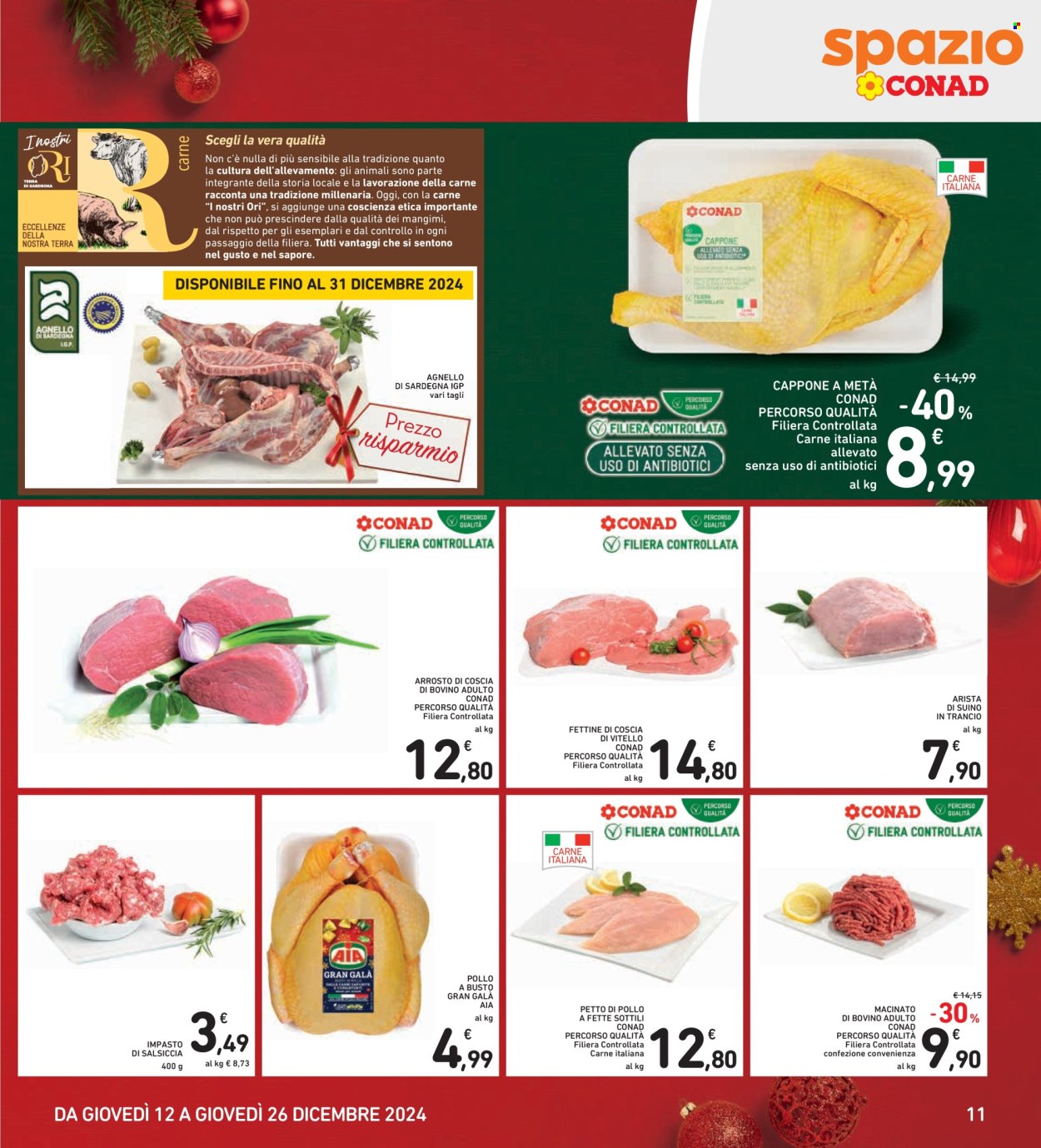 Volantino Spazio Conad - 12/12/2024 - 26/12/2024. Pagina 1