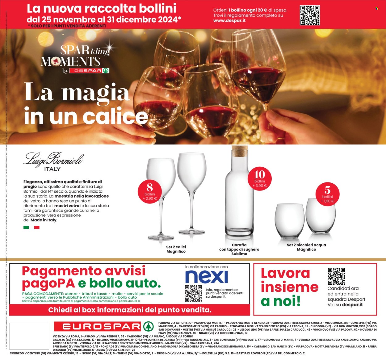 Volantino Eurospar - 12/12/2024 - 6/1/2025. Pagina 1