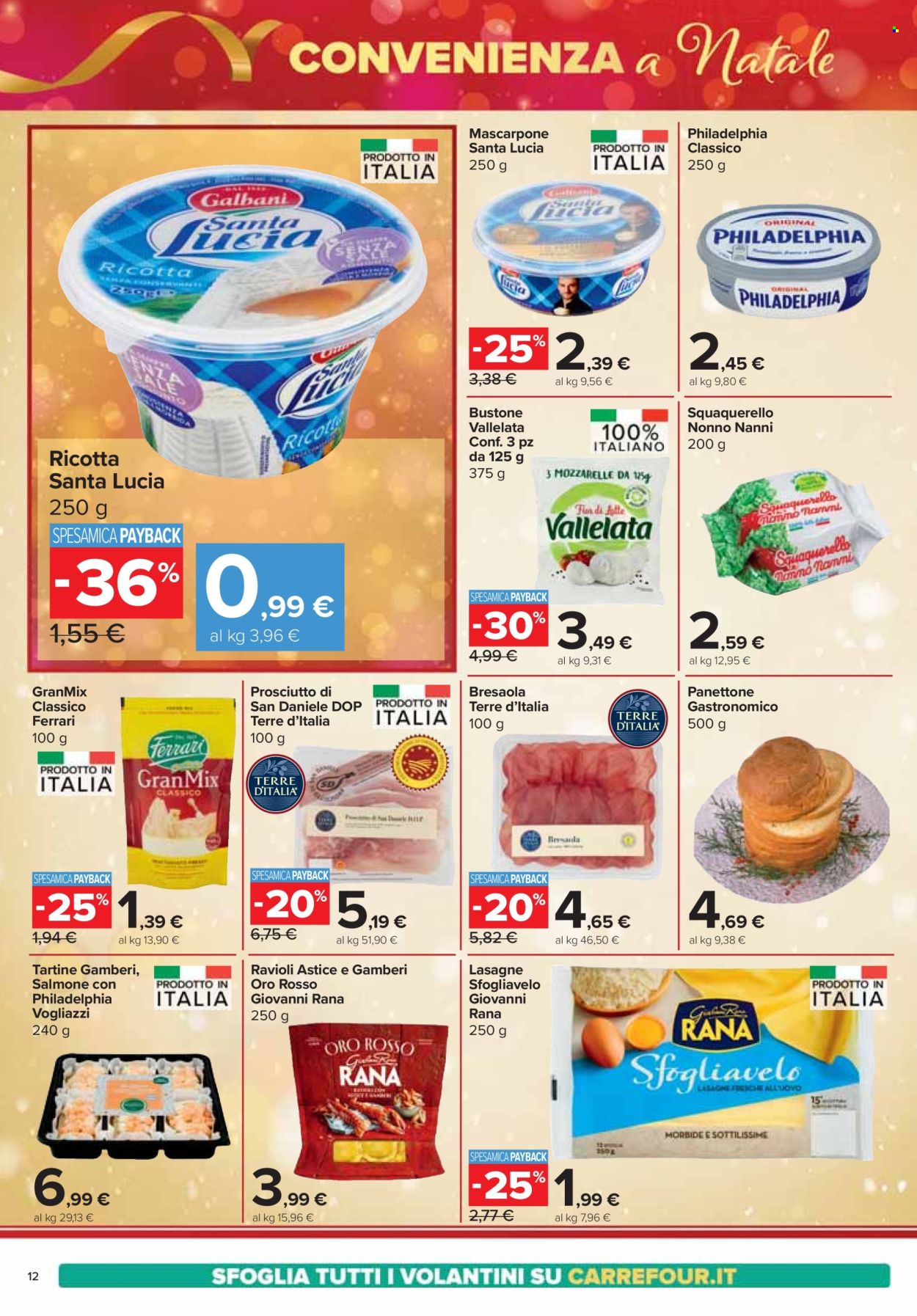 Volantino Carrefour - 12/12/2024 - 26/12/2024. Pagina 1