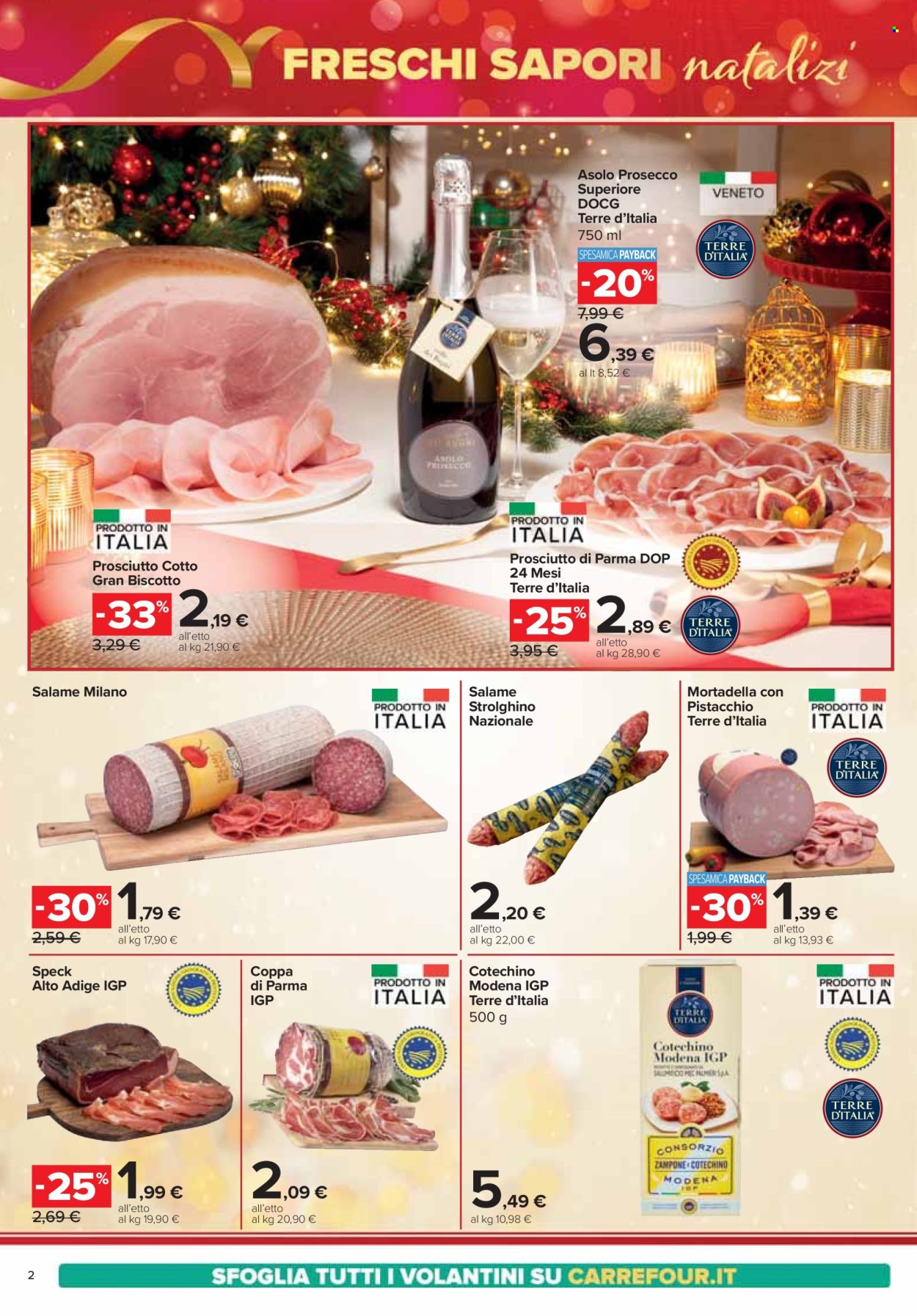 Volantino Carrefour - 12/12/2024 - 26/12/2024. Pagina 1