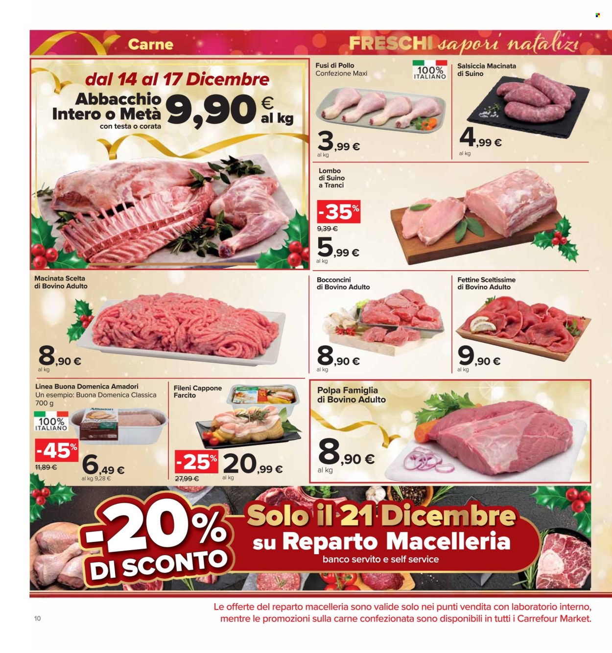 Volantino Carrefour - 13/12/2024 - 26/12/2024. Pagina 1