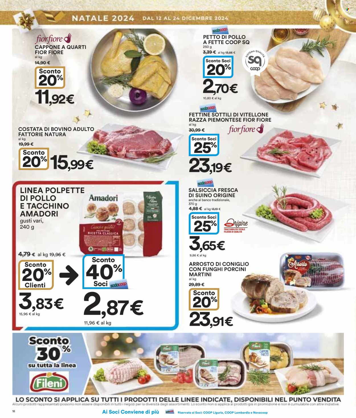 Volantino Coop - 12/12/2024 - 24/12/2024. Pagina 1